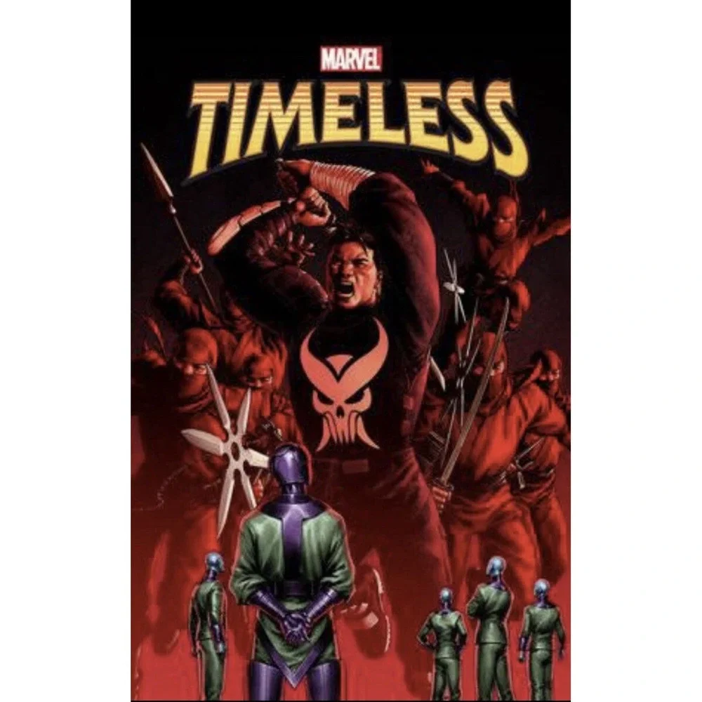 TIMELESS #1 SAIZ 2ND PRINT VARIANT MARVEL COMICS 2022 KANG AVENGERS PUNISHER